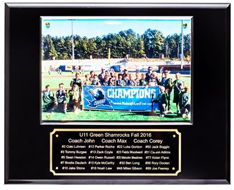 12x15 Full Color Photo Lacrosse Plaque